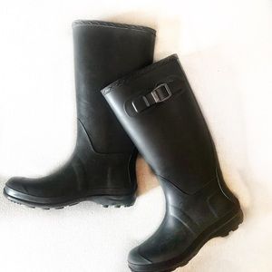 HOST PICK - Black Rain Boots - Riding Buckle